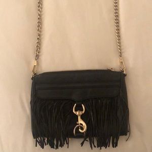 Black fringe Rebecca Minkoff